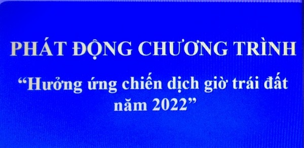 Trường Tiểu học Thanh Cao hưởng ứng "Chiến dịch Giờ trái đất"