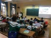 Cô giáo: Nguyễn Thị Hồng trong giờ dạy Toán