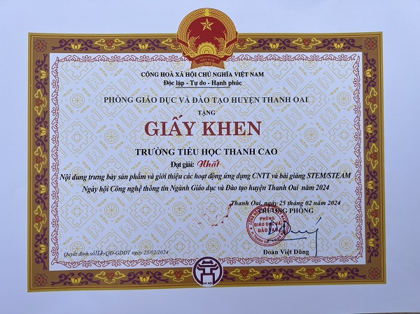 Tưng bừng ngày hội CNTT Huyện Thanh Oai