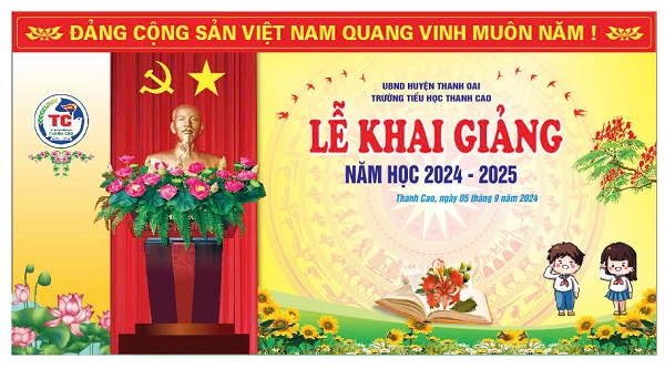 Tưng bừng chào đón năm học mới 2024 - 2025